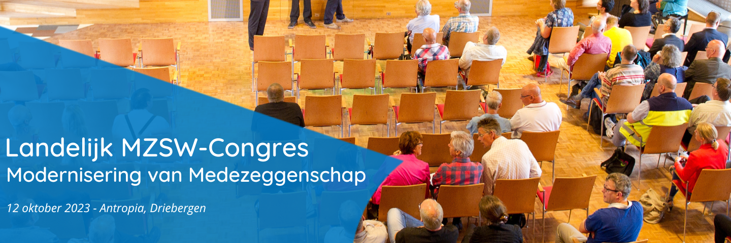 Meld je aan voor het landelijk MZSW-congres over modernisering van medezeggenschap (12 oktober)