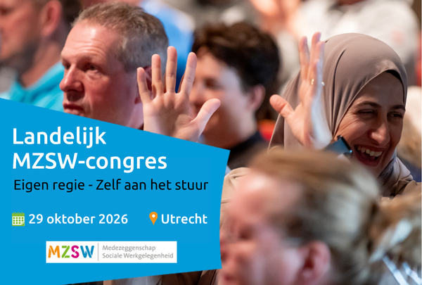 MZSW-congres 2026: Eigen regie – Zelf aan het stuur